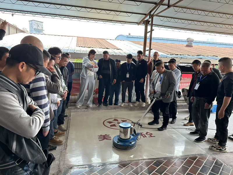 无机磨石培训,地坪打磨机,地板打磨机